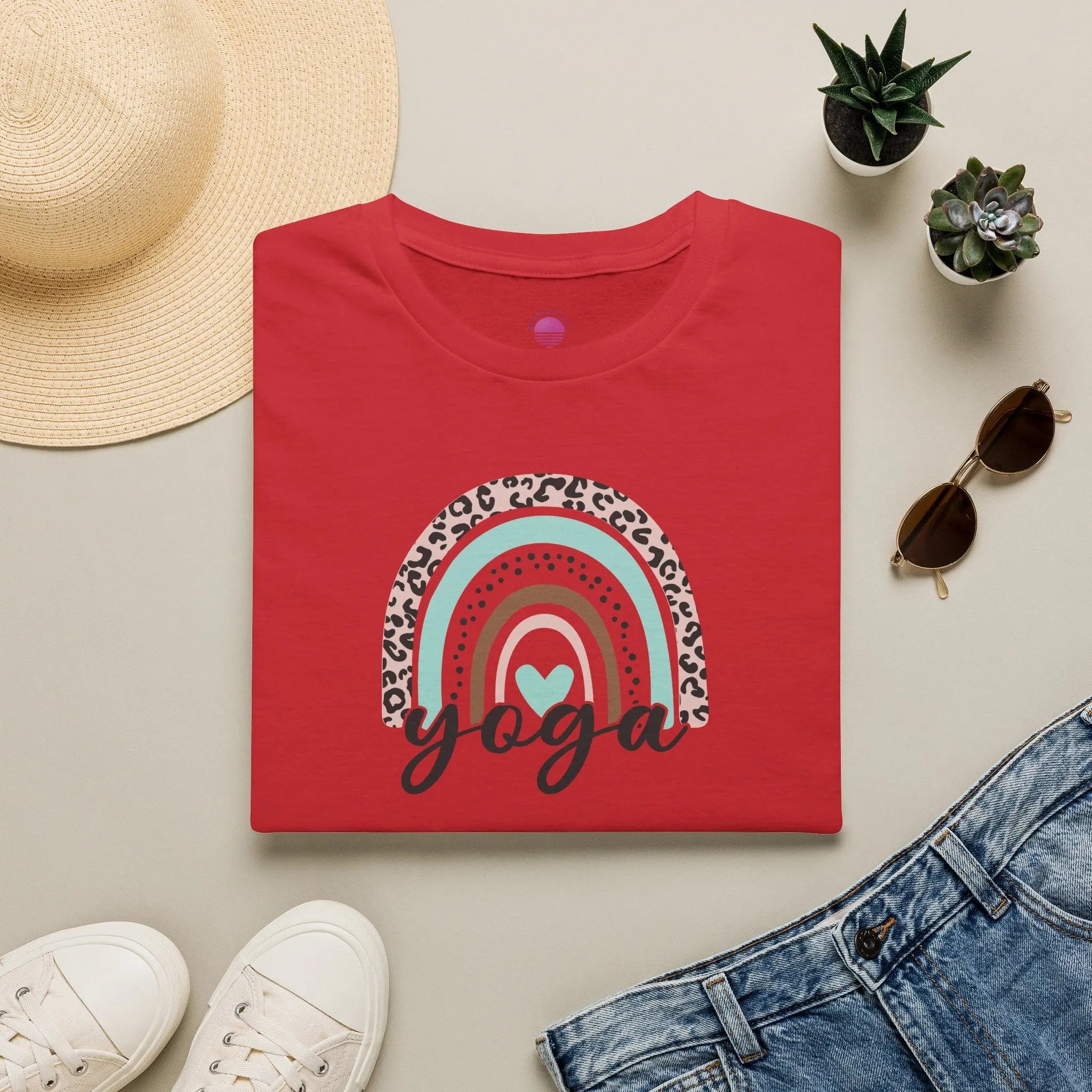 ‘Yoga’ Softstyle T-Shirt Printify