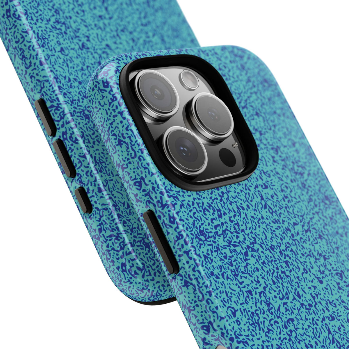 All over print iphone cases aqua blue