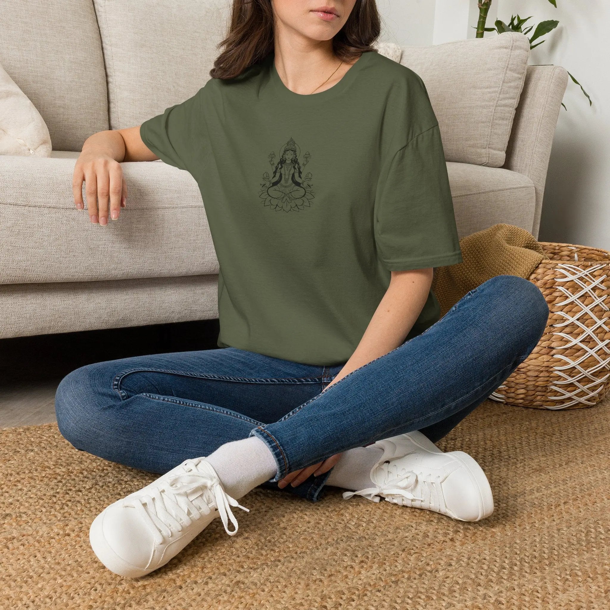 Goddess Laxmi tshirt Printify