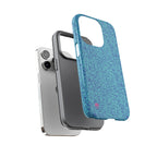 All over print iphone cases aqua blue