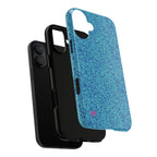 All over print iphone cases aqua blue