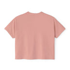 Cute Cosmic Cat Boxy Tee — Women's Graphic T-Shirt Printify