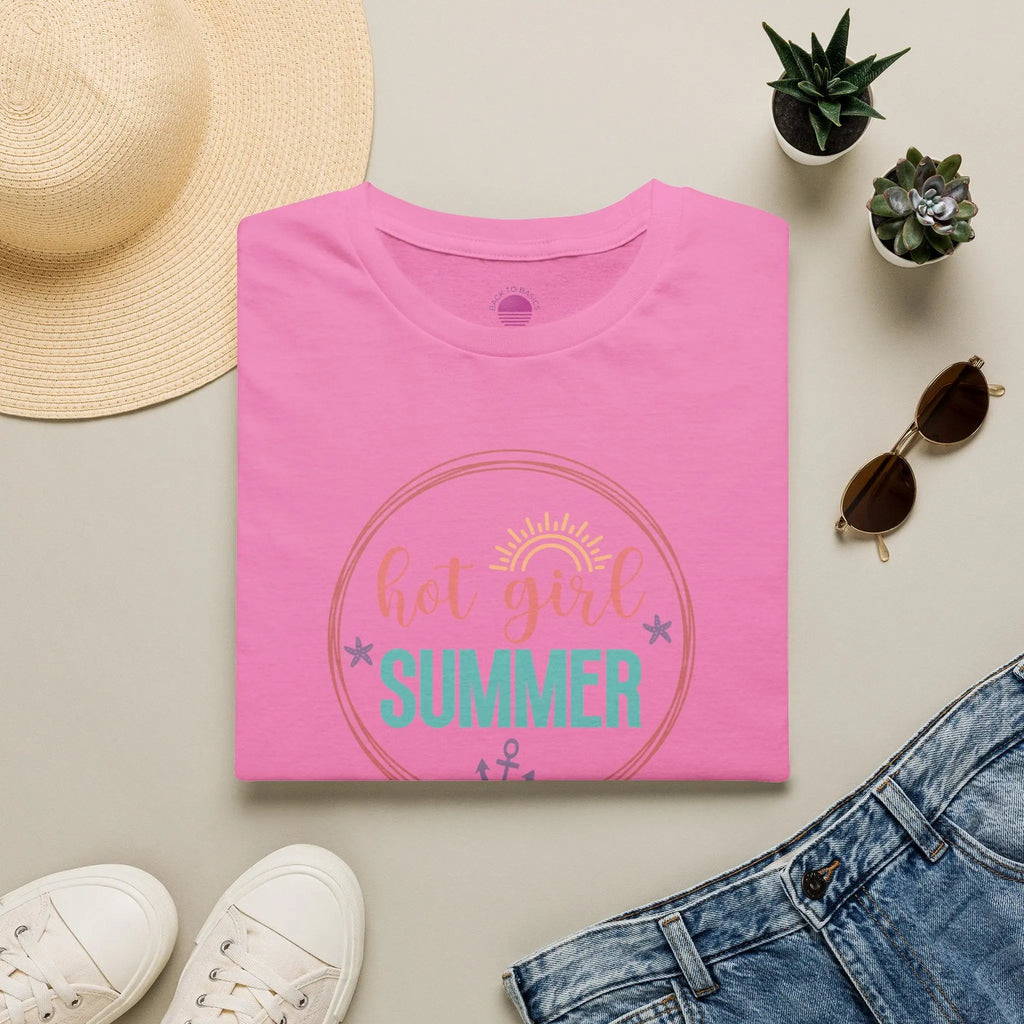 Hot Girl Summer Beachy Sun T-Shirt Printify