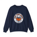 New York Hoops Varsity Crewneck Sweatshirt | City Basketball, Collegiate Printify
