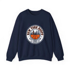 New York Hoops Varsity Crewneck Sweatshirt | City Basketball, Collegiate Printify
