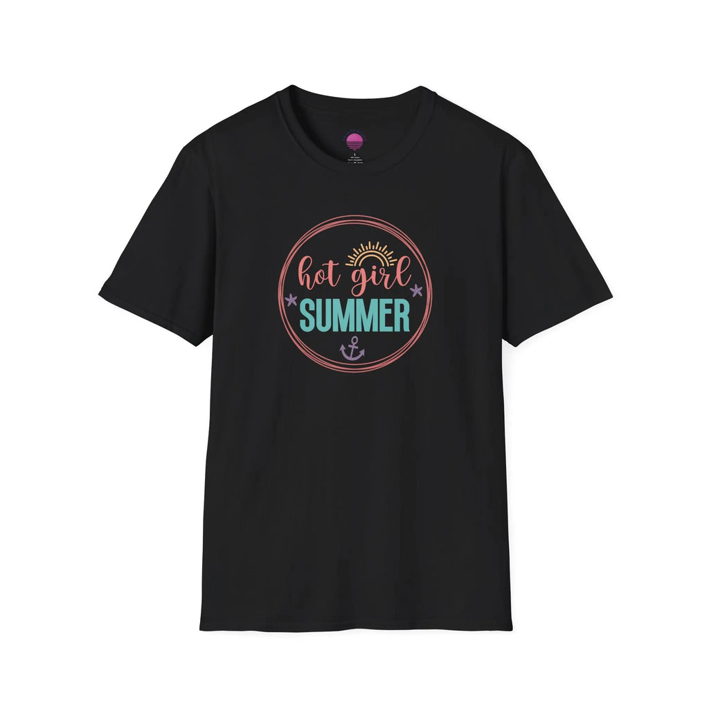 Hot Girl Summer Beachy Sun T-Shirt Printify Back To Basics