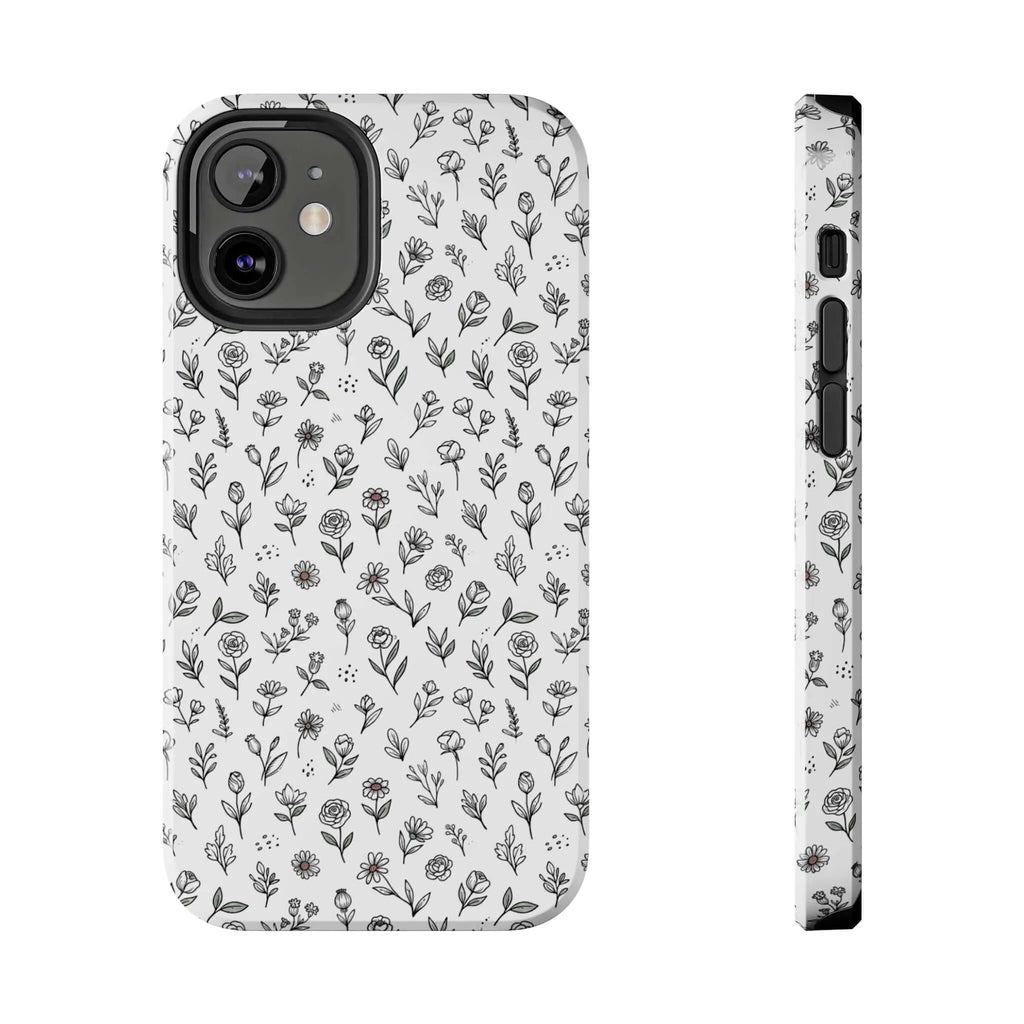 Floral Summer Vibe Phone Case — Tough Protective Floral All-Over Print Printify