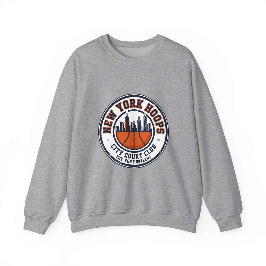 New York Hoops Varsity Crewneck Sweatshirt | city basketball, collegiate