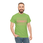 Pink "SUMMER" Graphic Tee — Summer Repeat Printify