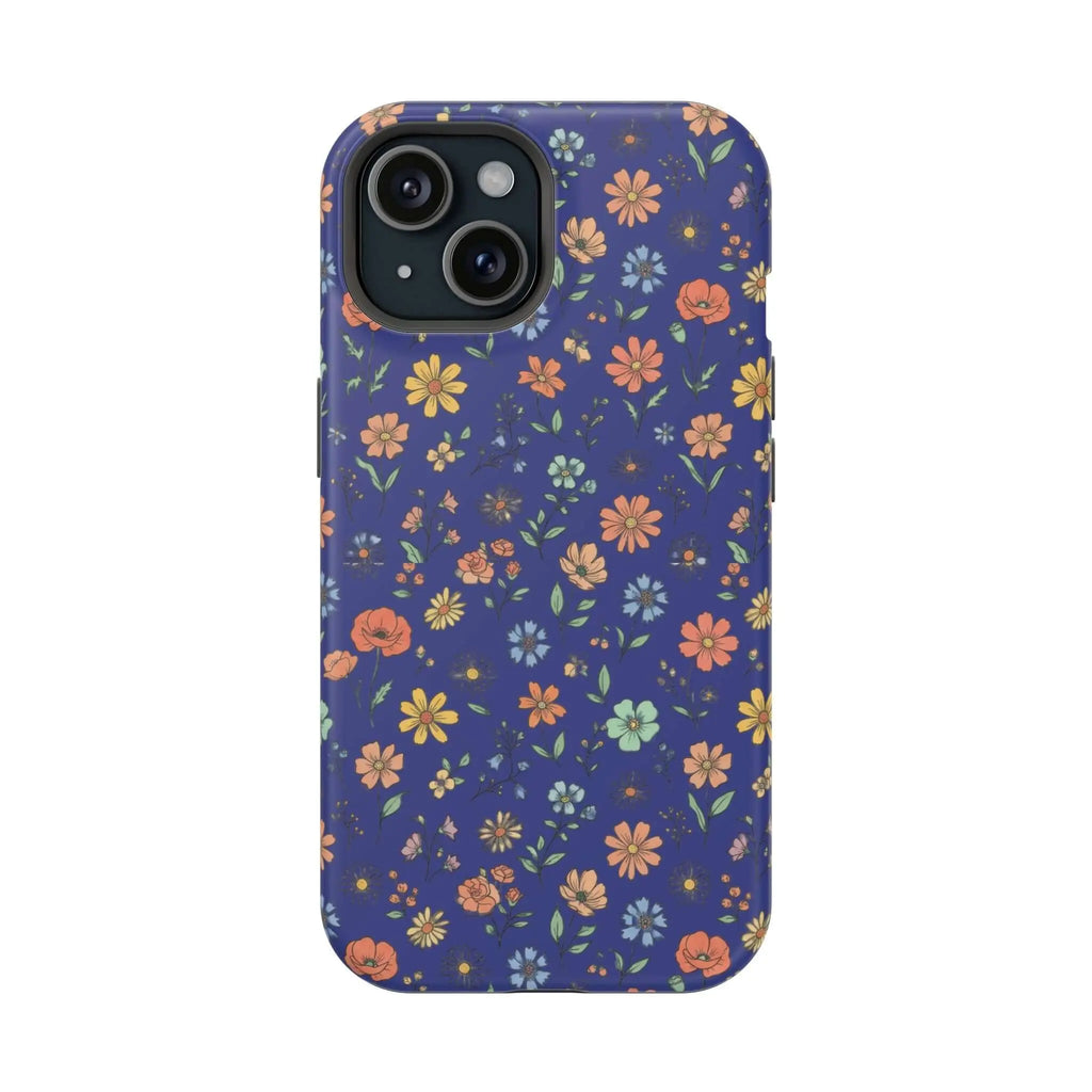 Floral All-Over Seasonal Print Phone Case — Magnetic Impact-Resistant Printify