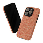 Micro-design phone cases orange