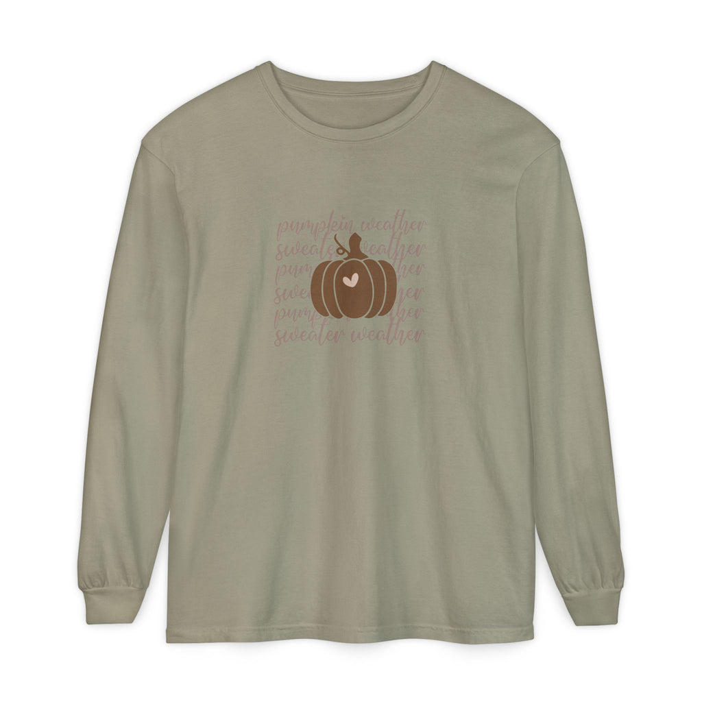 Pumpkin Weather Long Sleeve Tee