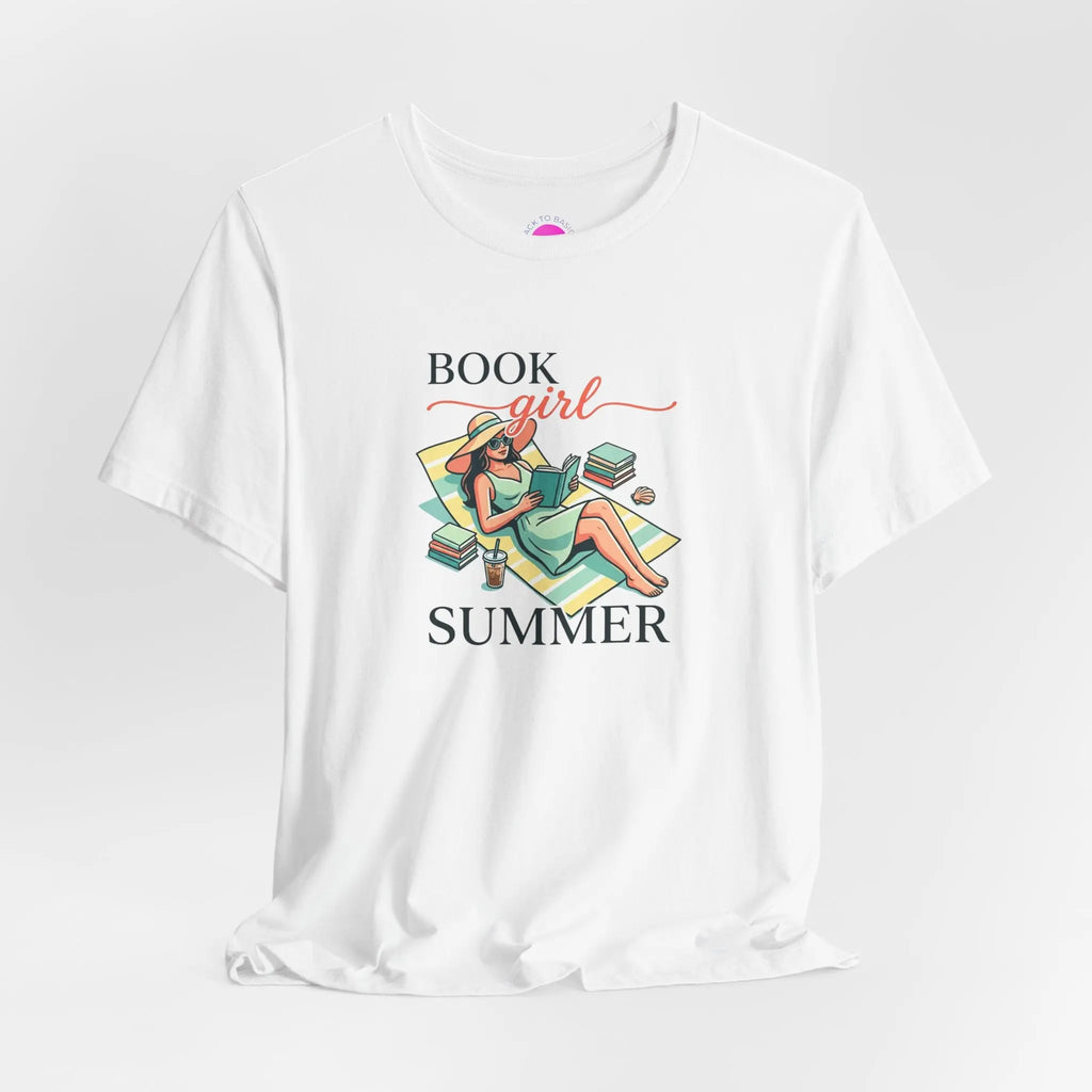 Book Girl Summer Tee | BookTok, Bookish Reading Beach Reads Printify