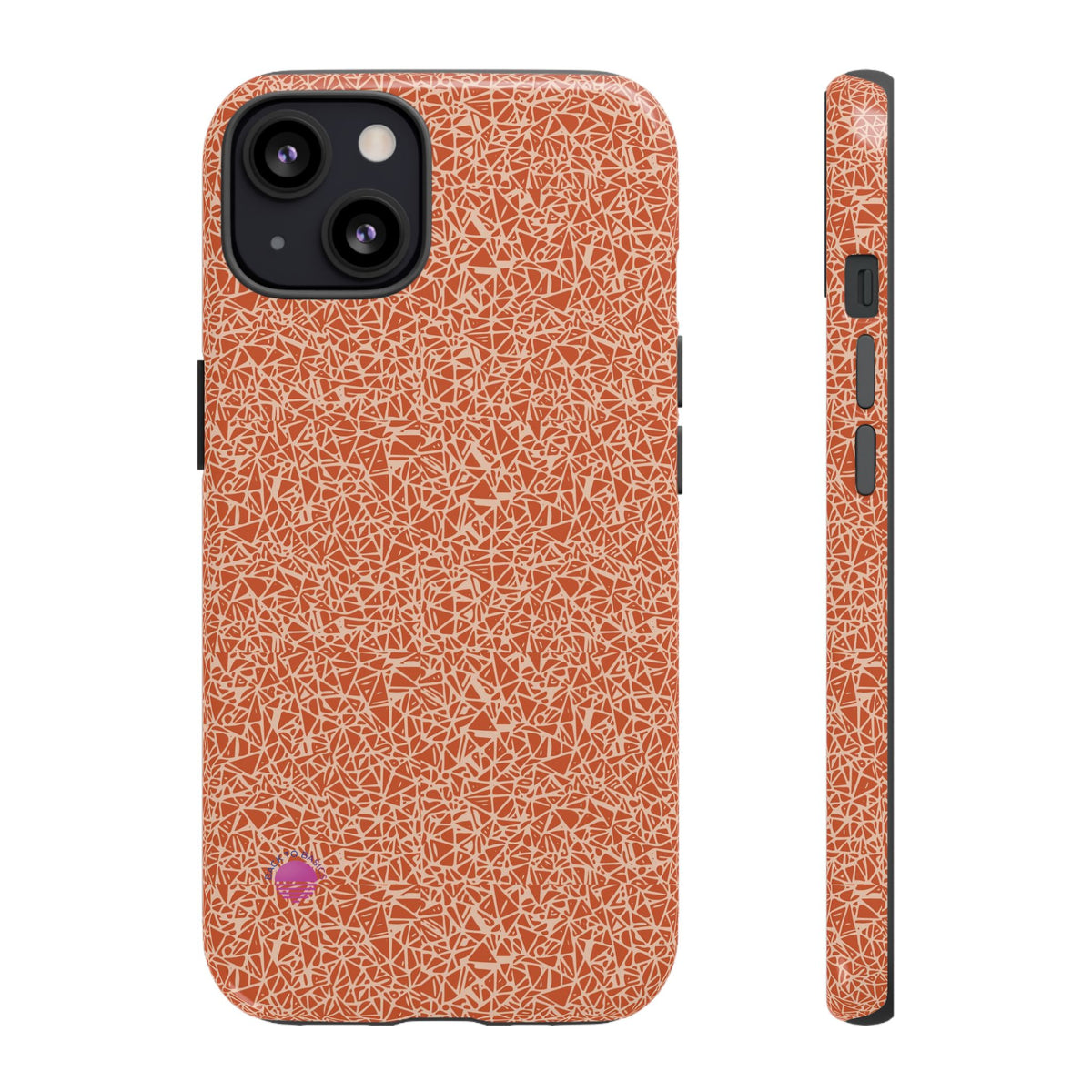 Micro-design phone cases orange