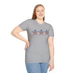 Patriotic Star Stripe T-Shirt — American Flag Stars & Stripes Tee Printify