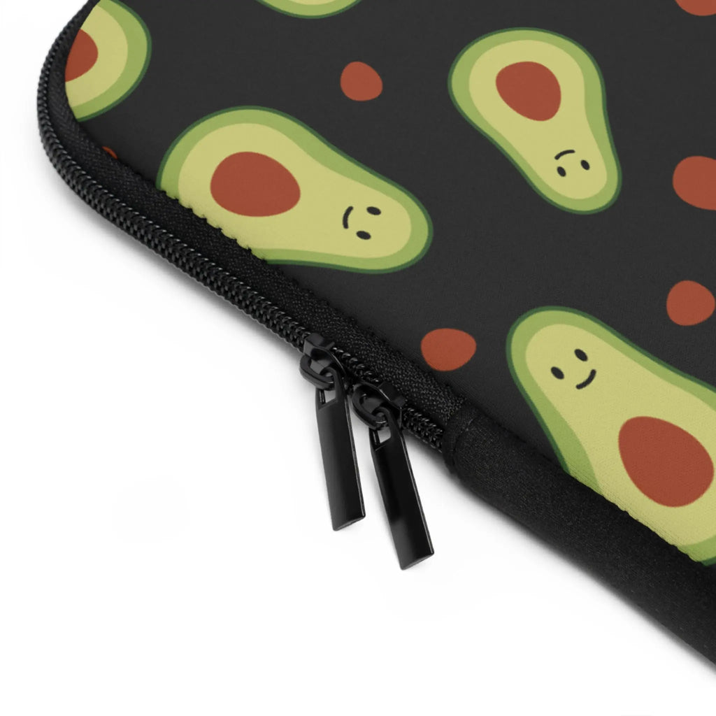 Cute Avocado Laptop Sleeve — Protective Case for MacBook & Laptops Printify