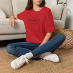 Unisex Softstyle T-Shirt 'Camp More, Worry Less' Printify
