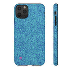 All over print iphone cases aqua blue