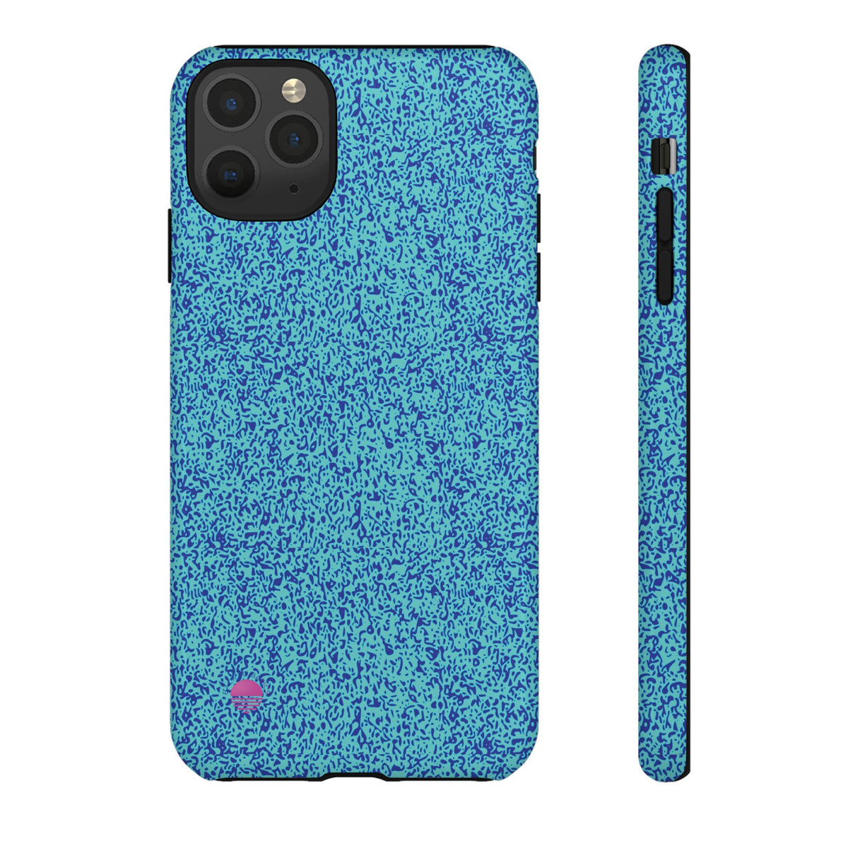 All over print iphone cases aqua blue