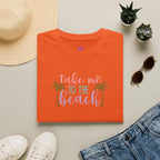 Take Me to the Beach Pastel Palm T-Shirt Printify