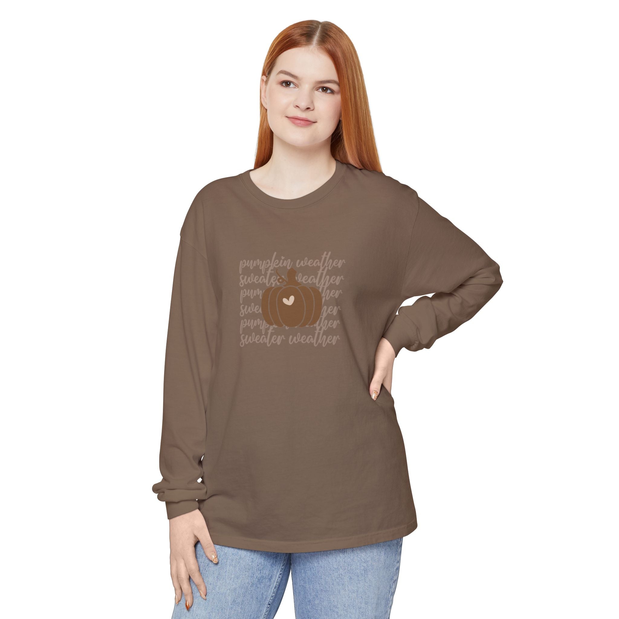 Pumpkin Weather Long Sleeve Tee