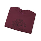 Fall Vibes Crewneck Sweatshirt — 'Happy Pumpkin' Spice Season Bonfires, Sweaters & Hayrides