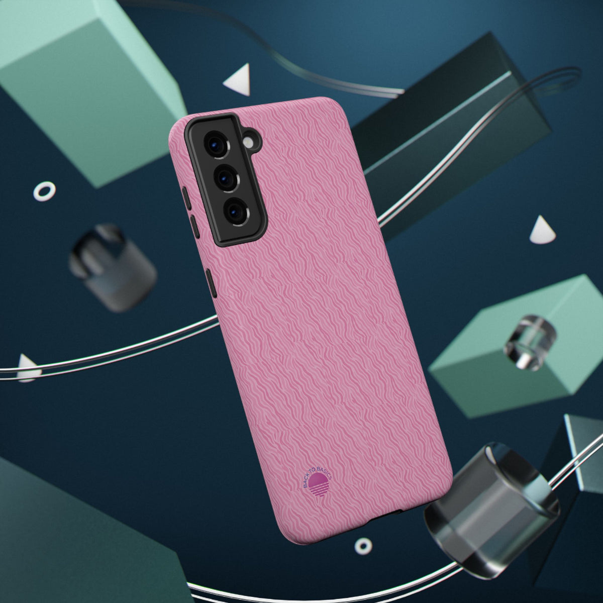 Android All over print pink zebra