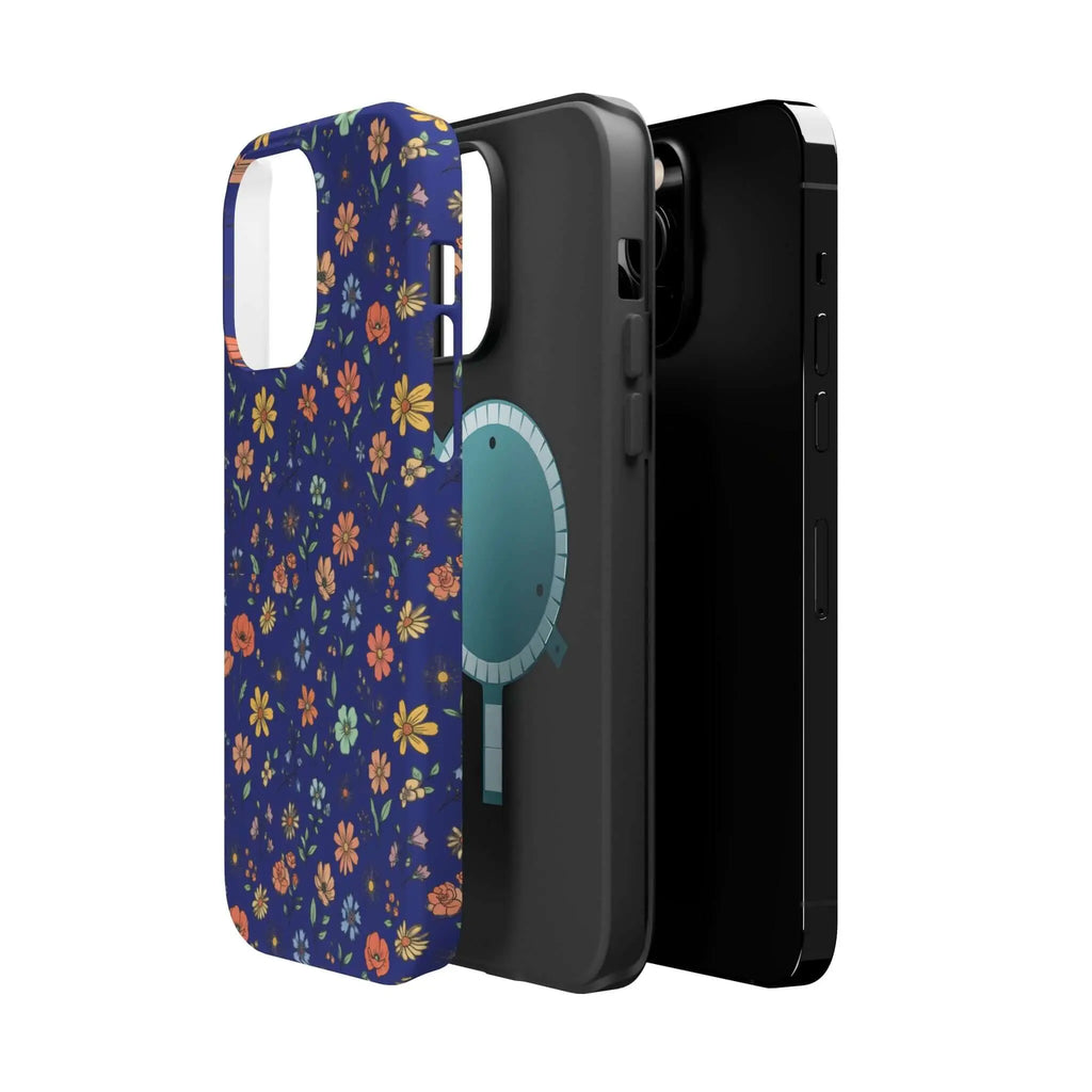 Floral All-Over Seasonal Print Phone Case — Magnetic Impact-Resistant Printify