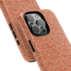 Micro-design phone cases orange