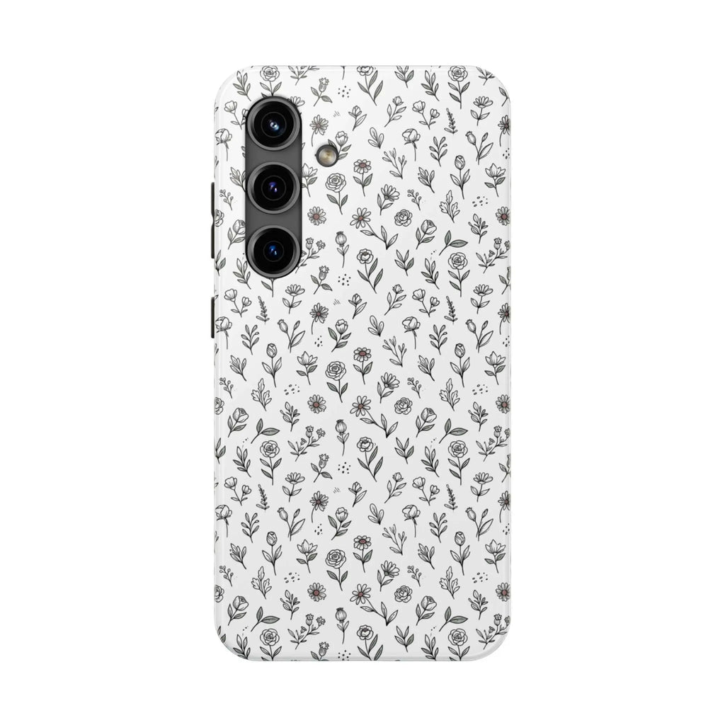 Floral Summer Vibe Phone Case — Tough Protective Floral All-Over Print Printify