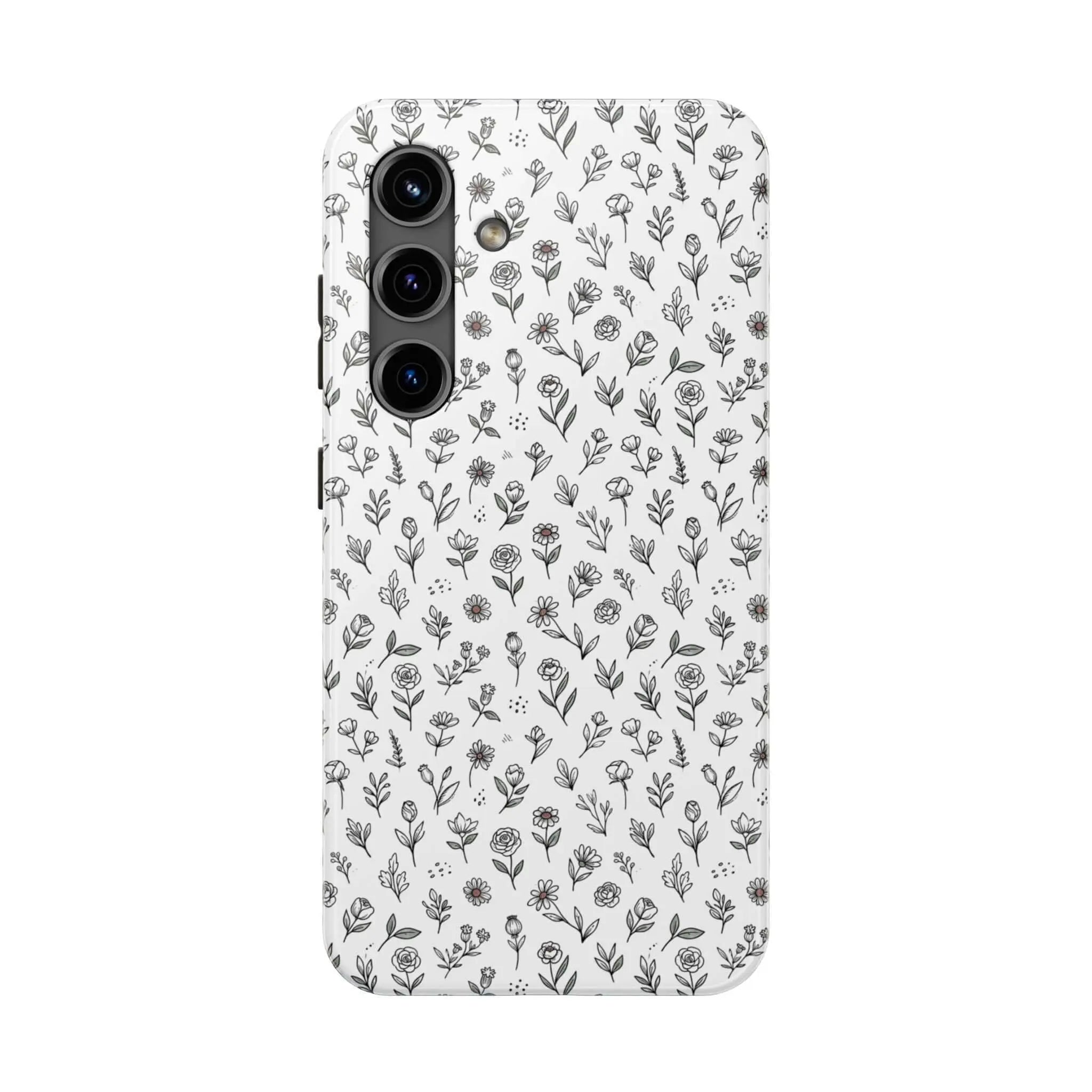 Floral Summer Vibe Phone Case — Tough Protective Floral All-Over Print Printify