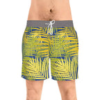 Men's Tropical Swim Shorts — Tropical Vibe Mid-Length Swimshorts