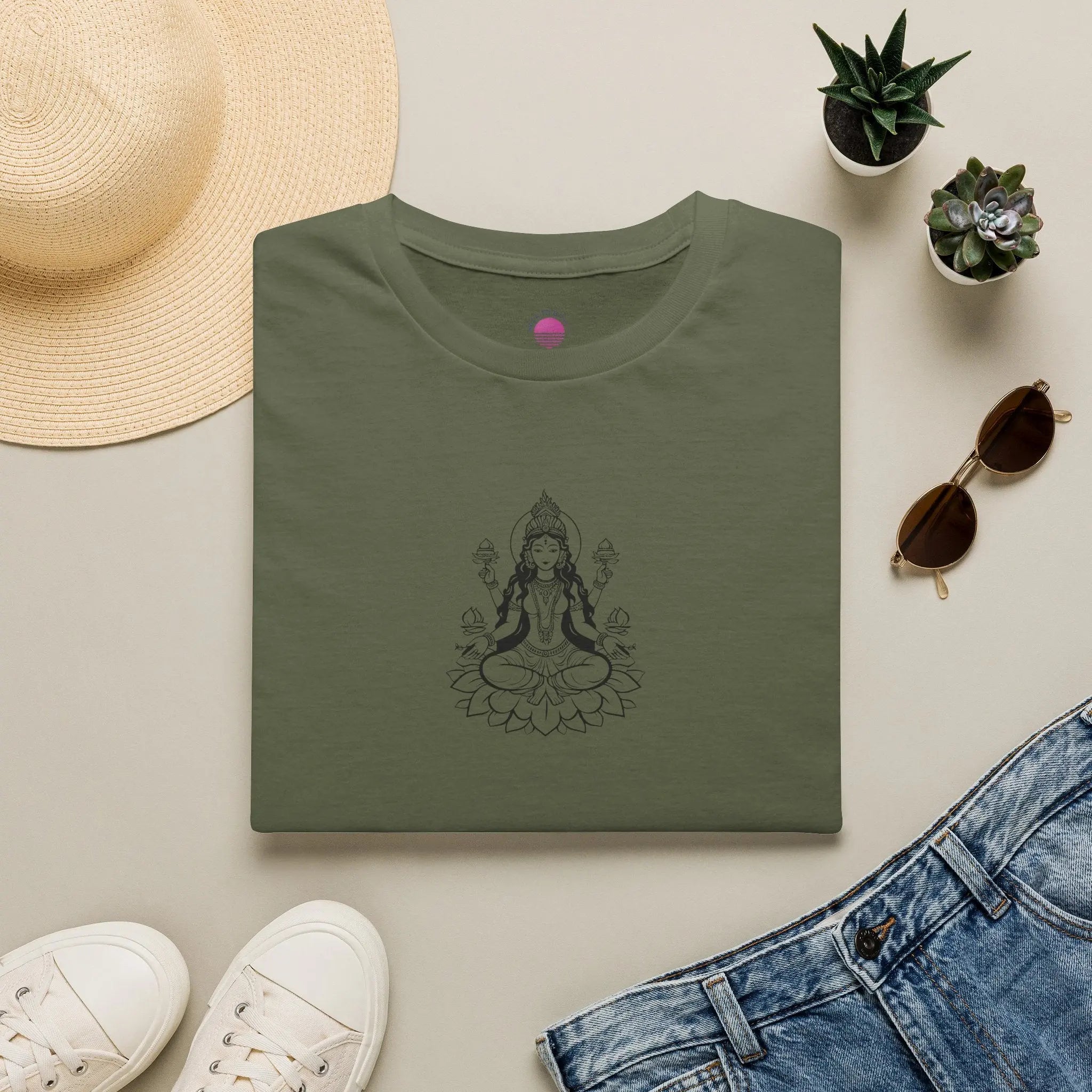 Goddess Laxmi tshirt Printify