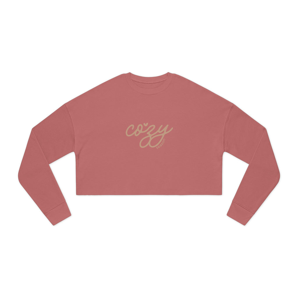 'Cozy Season' Women's Cropped Sweatshirt