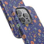 Floral All-Over Seasonal Print Phone Case — Magnetic Impact-Resistant Printify