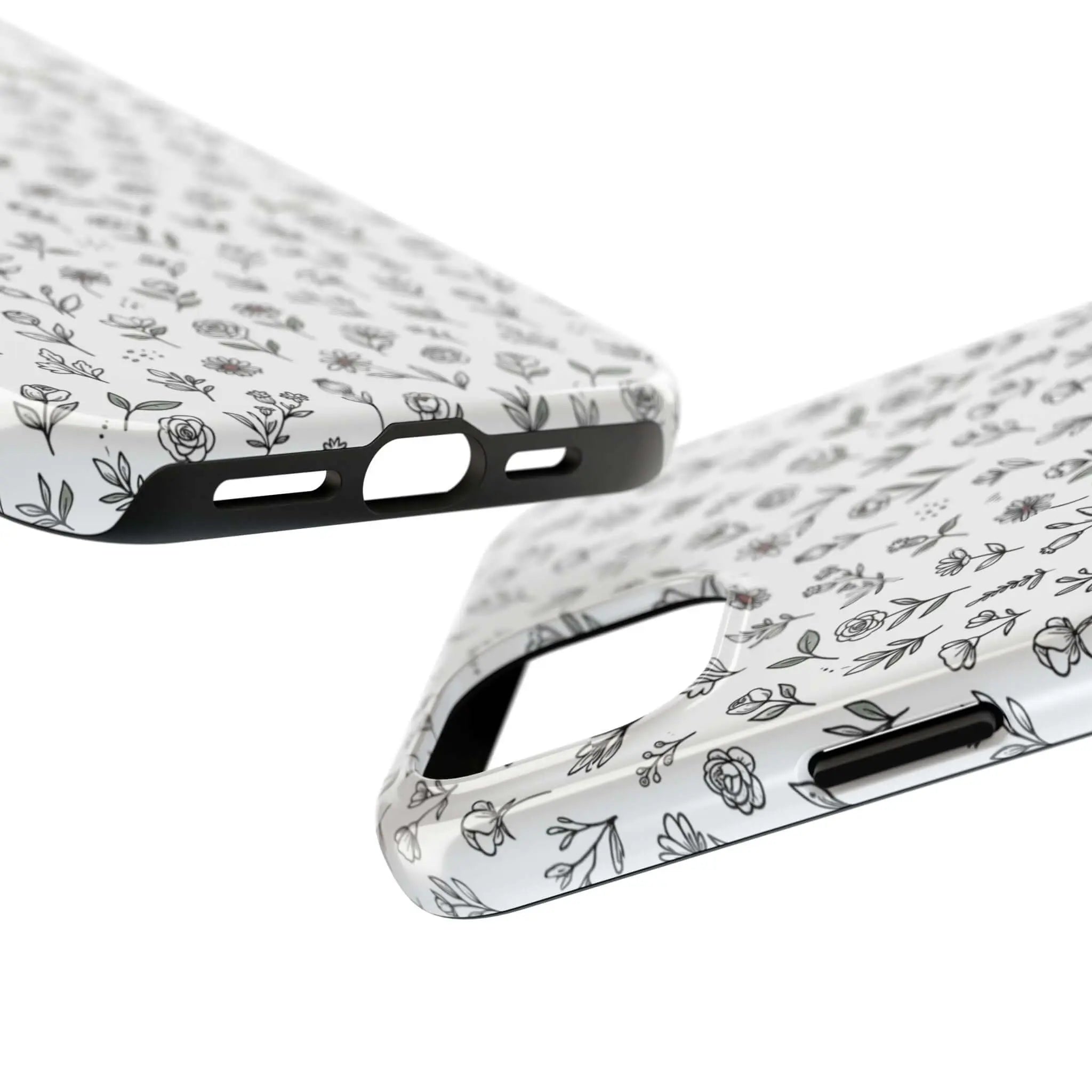 Floral Summer Vibe Phone Case — Tough Protective Floral All-Over Print Printify