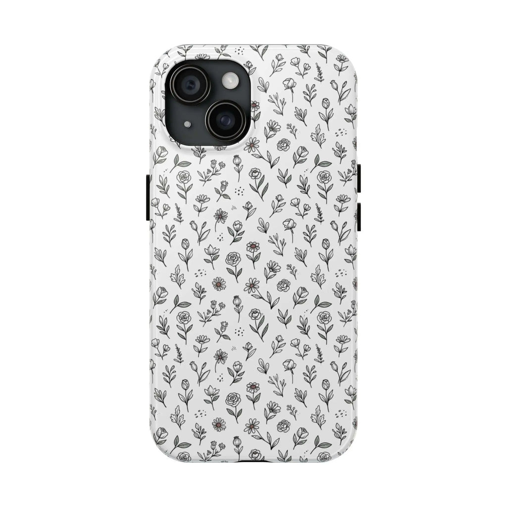 Floral Summer Vibe Phone Case — Tough Protective Floral All‑Over Print Printify