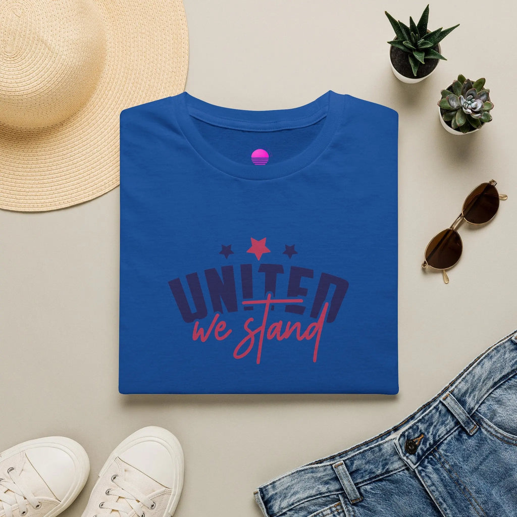 United We Stand July 4th T-Shirt Printify