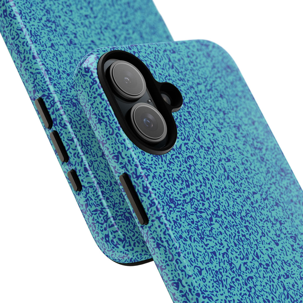 All over print iphone cases aqua blue