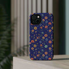 Floral All-Over Seasonal Print Phone Case — Magnetic Impact-Resistant Printify