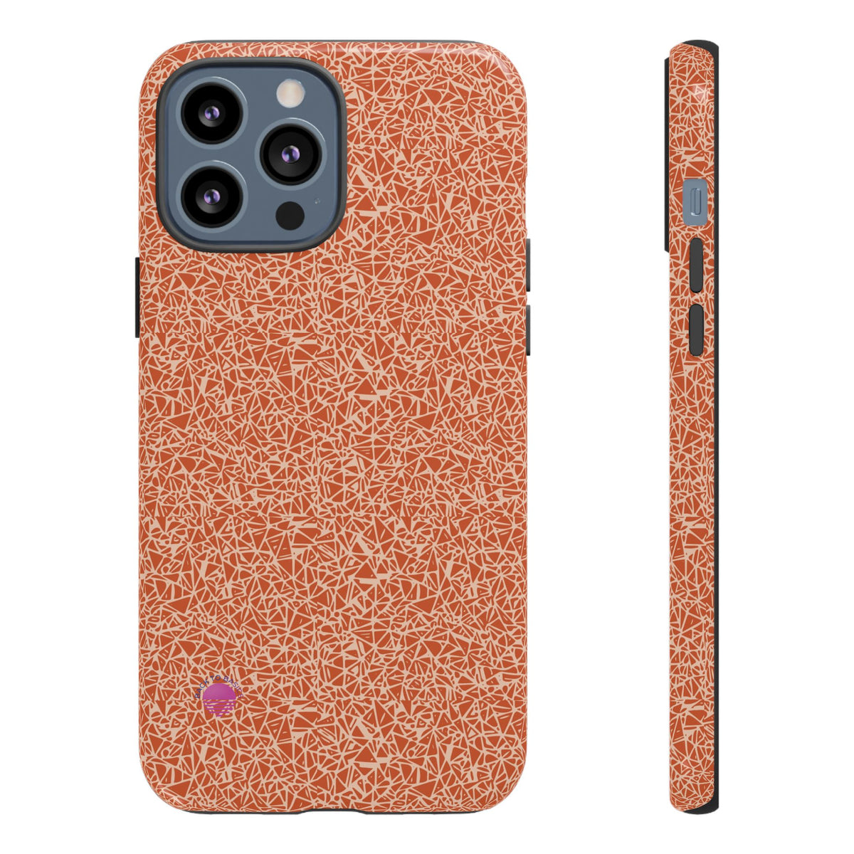 Micro-design phone cases orange