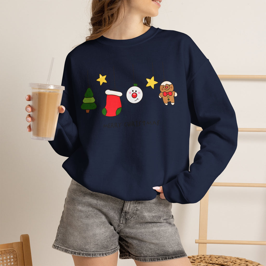 Merry Christmas Festive Character Sweatshirt (global)