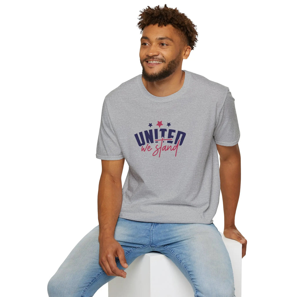 United We Stand July 4th T-Shirt Printify