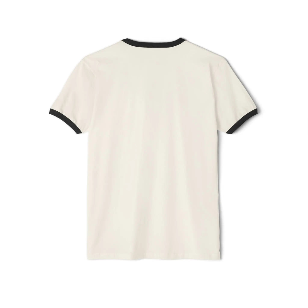 Retro Starburst Ringer T-Shirt Printify Back To Basics