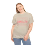 Pink "SUMMER" Graphic Tee — Summer Repeat Printify
