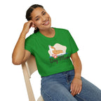 Dog Mom T-Shirt — Colorful Paw Print Tee for Pet Lovers Printify