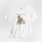 Book Girl Summer Tee | BookTok, beach reads, bookish summer aesthetic Printify