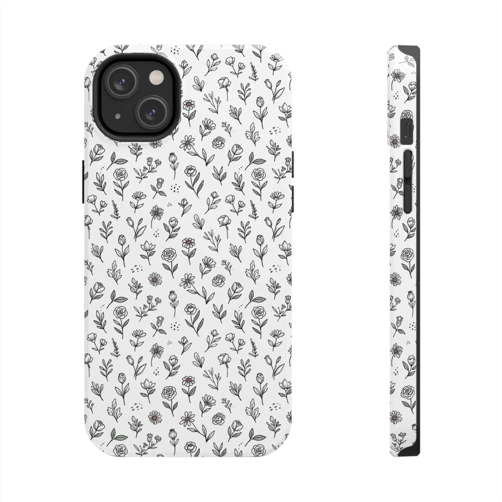 Floral Summer Vibe Phone Case — Tough Protective Floral All‑Over Print Printify