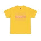 Pink "SUMMER" Graphic Tee — Summer Repeat Printify