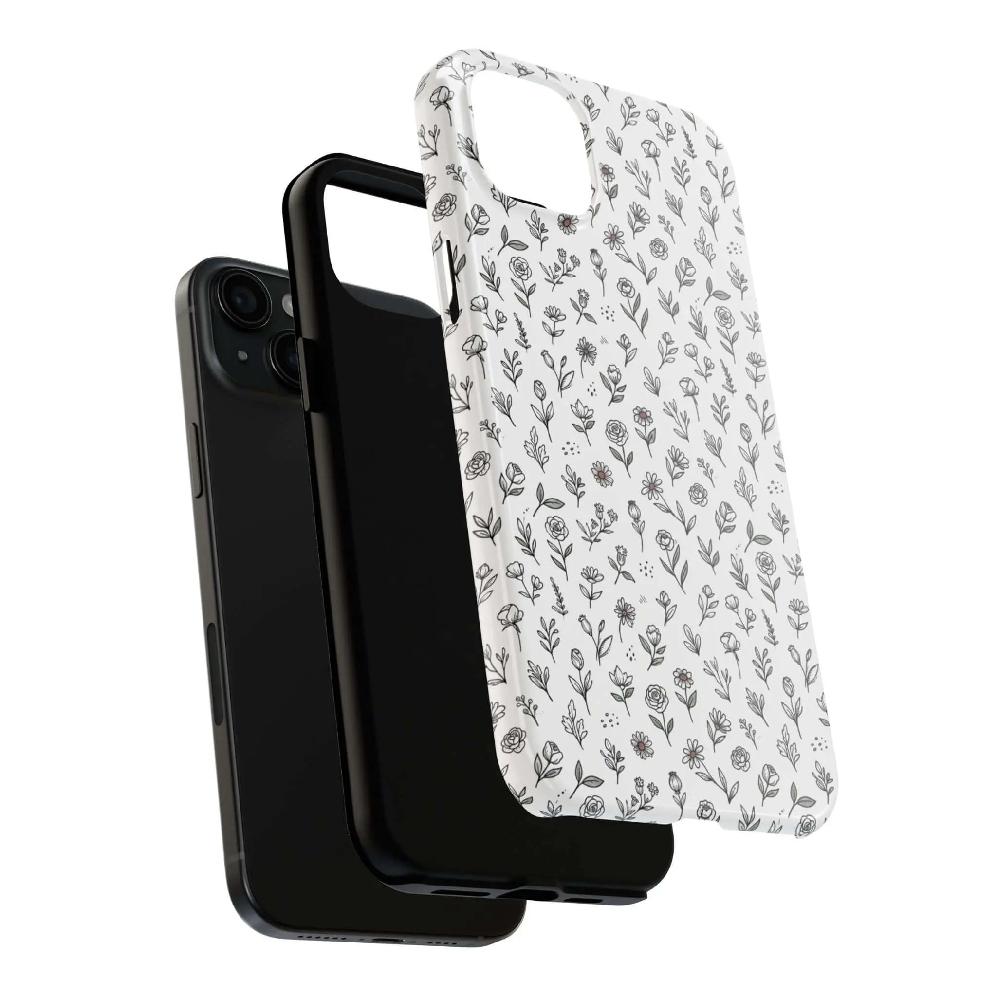 Floral Summer Vibe Phone Case — Tough Protective Floral All‑Over Print Printify